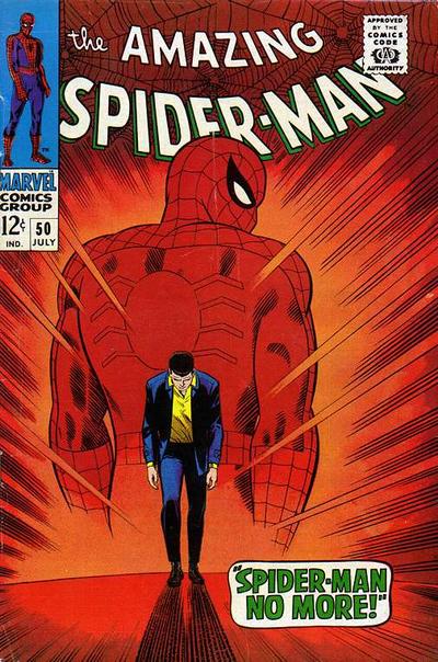Cover for The Amazing Spider-Man (Marvel, 1963 series) #50 [Regular Edition]
