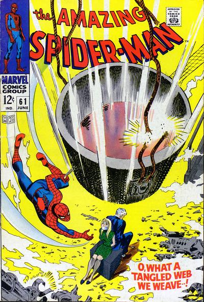 Cover for The Amazing Spider-Man (Marvel, 1963 series) #61