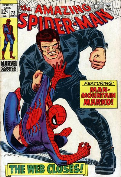 Cover for The Amazing Spider-Man (Marvel, 1963 series) #73 [Regular Edition]