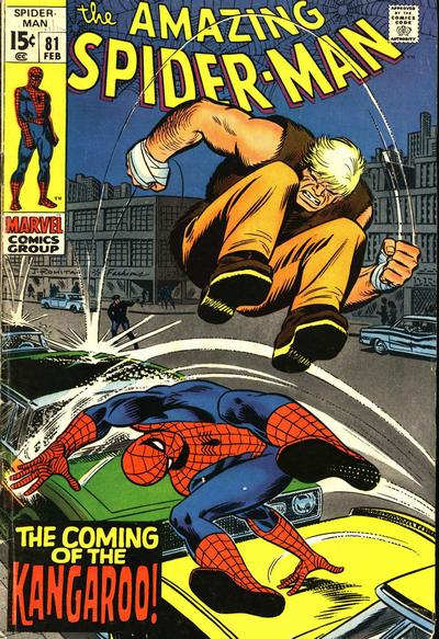 Cover for The Amazing Spider-Man (Marvel, 1963 series) #81 [Regular Edition]