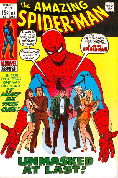 Cover for The Amazing Spider-Man (Marvel, 1963 series) #87 [Regular Edition]