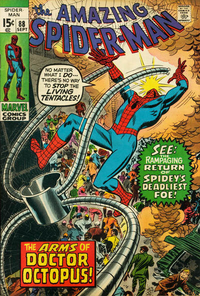Cover for The Amazing Spider-Man (Marvel, 1963 series) #88 [Regular Edition]