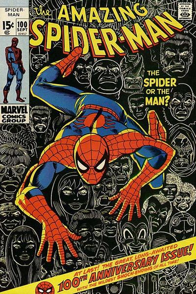 Cover for The Amazing Spider-Man (Marvel, 1963 series) #100 [Regular Edition]