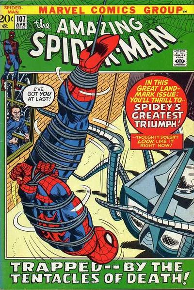 Cover for The Amazing Spider-Man (Marvel, 1963 series) #107 [Regular Edition]