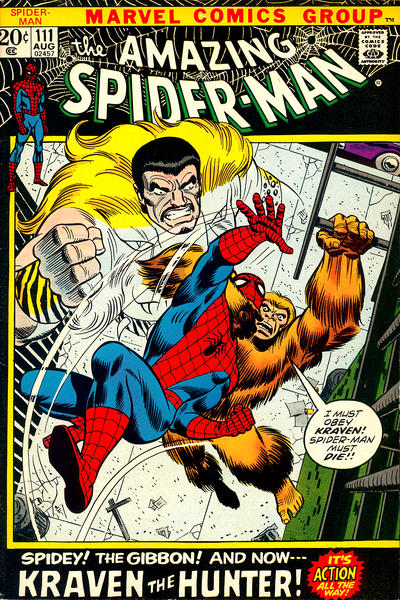 Cover for The Amazing Spider-Man (Marvel, 1963 series) #111 [Regular Edition]