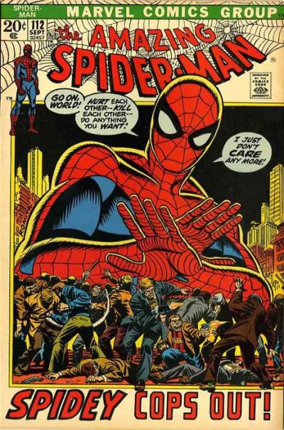 Cover for The Amazing Spider-Man (Marvel, 1963 series) #112 [Regular Edition]