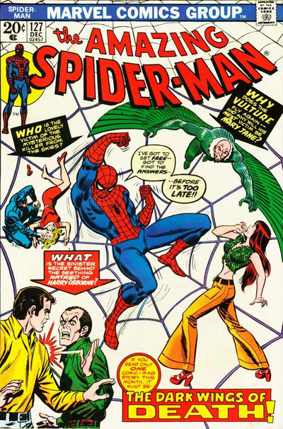 Cover for The Amazing Spider-Man (Marvel, 1963 series) #127