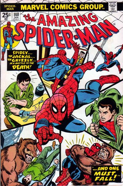 Cover for The Amazing Spider-Man (Marvel, 1963 series) #140