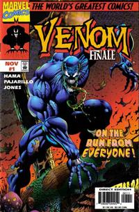 Cover Thumbnail for Venom: The Finale (Marvel, 1997 series) #1