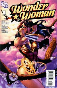 Cover Thumbnail for Wonder Woman (DC, 2006 series) #1 [Terry Dodson / Rachel Dodson Cover]