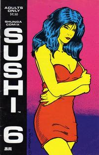 Cover Thumbnail for Sushi (Shunga Comix, 1990 series) #6