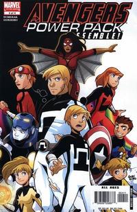 Cover Thumbnail for The Avengers and Power Pack Assemble! (Marvel, 2006 series) #4 [Direct Edition]