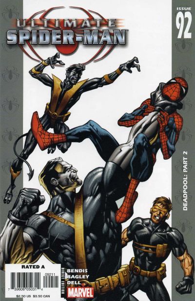 Cover for Ultimate Spider-Man (Marvel, 2000 series) #92