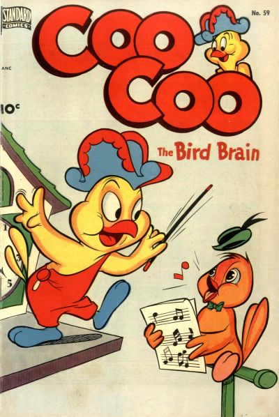 Cover for Coo Coo, the Bird Brain (Pines, 1951 series) #59
