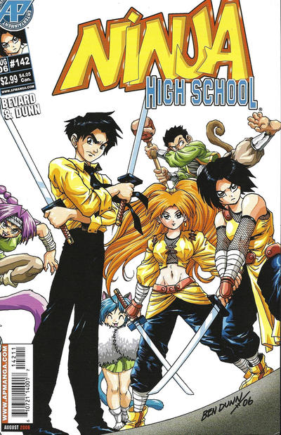 Cover for Ninja High School (Antarctic Press, 1994 series) #142