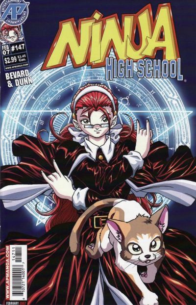 Cover for Ninja High School (Antarctic Press, 1994 series) #147