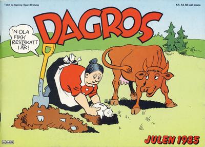 Cover for Dagros (Semic, 1979 series) #1985