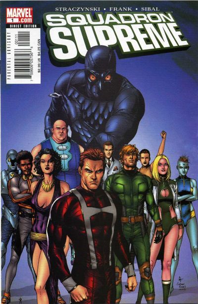 Cover for Squadron Supreme (Marvel, 2006 series) #1 [Cover A]