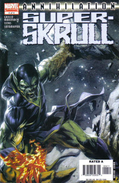 Cover for Annihilation: Super-Skrull (Marvel, 2006 series) #4
