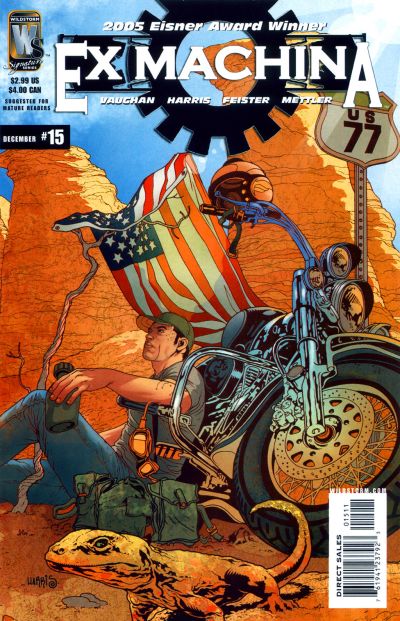 Cover for Ex Machina (DC, 2004 series) #15