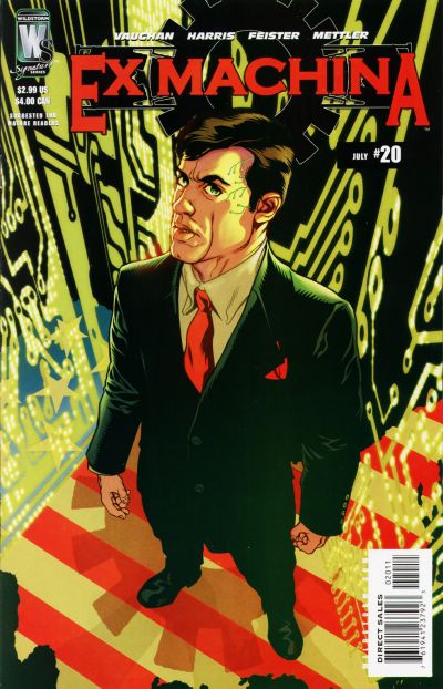 Cover for Ex Machina (DC, 2004 series) #20