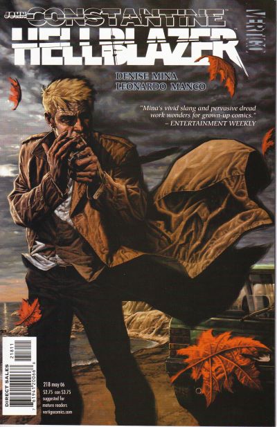 Cover for Hellblazer (DC, 1988 series) #218