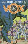 Cover for Vox (Apple Press, 1989 series) #3