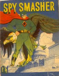 Cover Thumbnail for Spy Smasher [Mighty Midget Comic] (Samuel E. Lowe & Co., 1942 series) #11