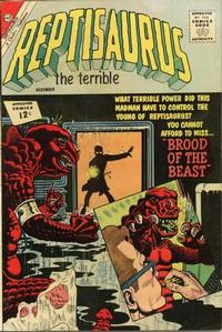 Cover for Reptisaurus (Charlton, 1962 series) #8