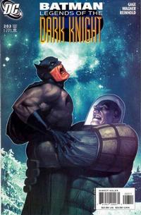 Cover for Batman: Legends of the Dark Knight (DC, 1992 series) #203 [Direct Sales]