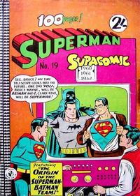 Cover Thumbnail for Superman Supacomic (K. G. Murray, 1959 series) #19