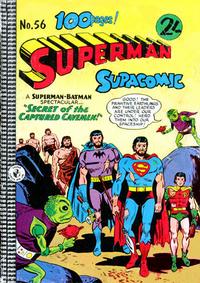 Cover Thumbnail for Superman Supacomic (K. G. Murray, 1959 series) #56