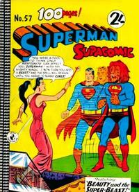 Cover Thumbnail for Superman Supacomic (K. G. Murray, 1959 series) #57