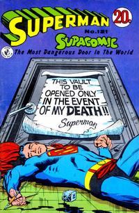 Cover Thumbnail for Superman Supacomic (K. G. Murray, 1959 series) #121