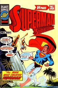 Cover Thumbnail for Superman Supacomic (K. G. Murray, 1959 series) #201