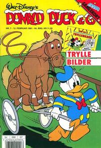 Cover Thumbnail for Donald Duck & Co (Hjemmet / Egmont, 1948 series) #7/1991