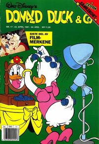 Cover for Donald Duck & Co (Hjemmet / Egmont, 1948 series) #17/1991