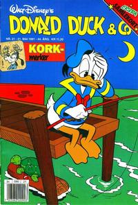 Cover for Donald Duck & Co (Hjemmet / Egmont, 1948 series) #21/1991