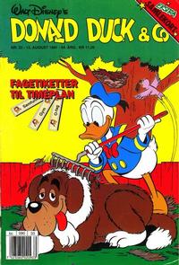 Cover for Donald Duck & Co (Hjemmet / Egmont, 1948 series) #33/1991