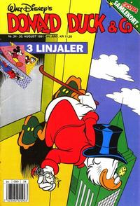 Cover for Donald Duck & Co (Hjemmet / Egmont, 1948 series) #34/1991