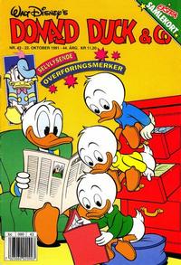 Cover for Donald Duck & Co (Hjemmet / Egmont, 1948 series) #43/1991