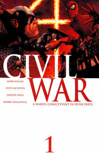 Cover Thumbnail for Civil War (Marvel, 2006 series) #1 [Standard Cover]