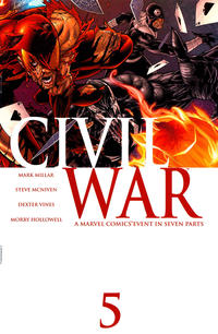 Cover Thumbnail for Civil War (Marvel, 2006 series) #5 [Standard Cover]