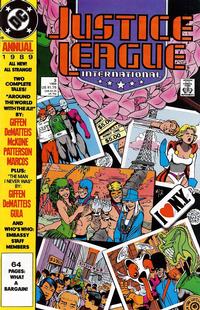 Cover Thumbnail for Justice League Annual (DC, 1987 series) #3 [Direct]