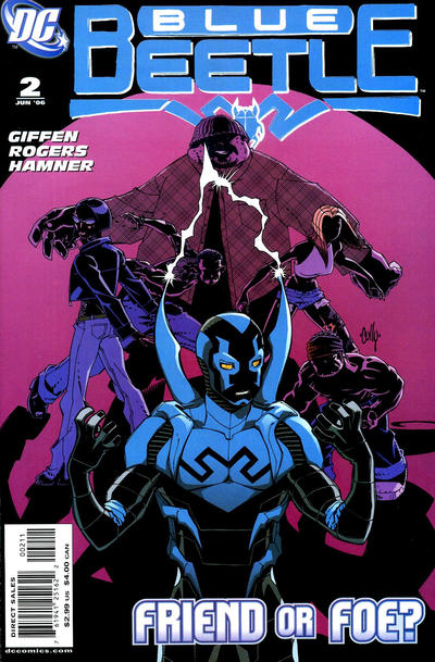 Cover for The Blue Beetle (DC, 2006 series) #2 [First Printing]