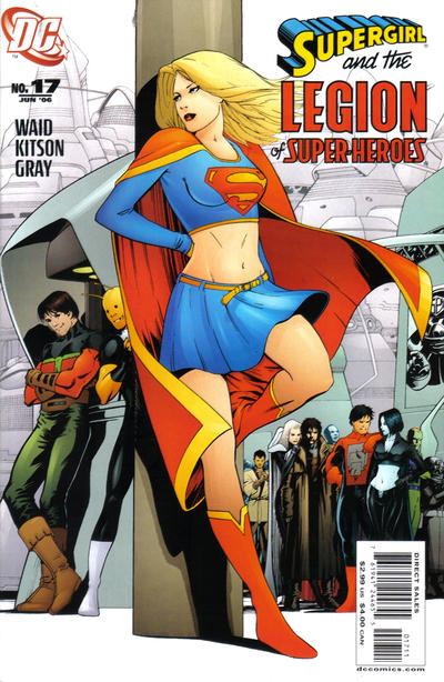 Cover for Supergirl and the Legion of Super-Heroes (DC, 2006 series) #17