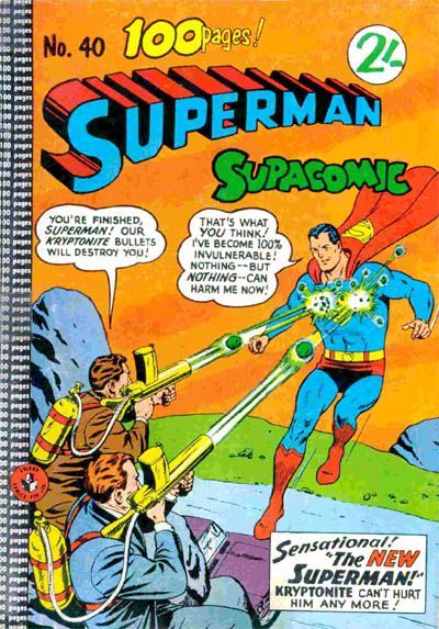 Cover for Superman Supacomic (K. G. Murray, 1959 series) #40
