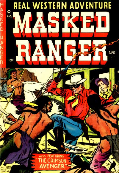 Cover for Masked Ranger (Premier Magazines, 1954 series) #1