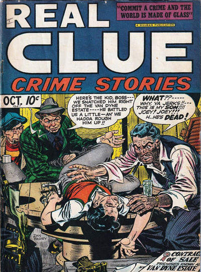 Cover for Real Clue Crime Stories (Hillman, 1947 series) #v2#8 [20]