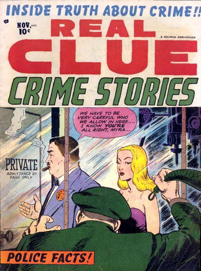 Cover for Real Clue Crime Stories (Hillman, 1947 series) #v7#9 [81]